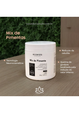 Mix De Pimenta sem parabenos 500g - ECCENZA (Fonte Brasil)